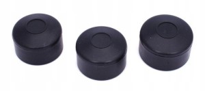 DASZEK NA SŁUPEK OGRODZENIOWY PCV OKRĄGŁY 48 mm