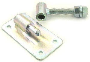 ZAWIAS REGULOWANY PRZYKRĘCANY M18 x 30 mm Z KULKĄ