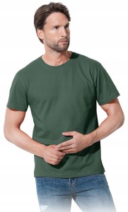KOSZULKA MĘSKA PODKOSZULEK T-SHIRT ZIELONA