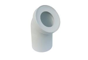 KOLANO PRZYŁĄCZENIOWE DO WC FI 110 45 STOPNI