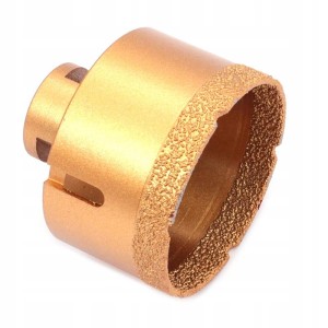 WIERTŁO DIAMENTOWE DO GRESU M14 68mm OTWORNICA