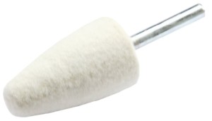 TRZPIEŃ FILCOWY STOŻKOWY TFS 25x30 mm NA WIERTARKE