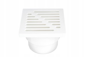 KRATKA KANALIZACYJNA FI110 RUSZT PLASTIKOWY 15x15