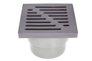 KRATKA KANALIZACYJNA FI110 ODPŁYW 15x15 PLASTIKOWA