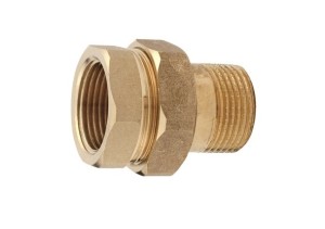 ŚRUBUNEK PROSTY MOSIĘŻNY 1'' USZCZELKA O-RING