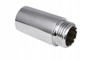 PRZEDŁUŻKA CHROM CHROMOWANA 3/4 L-50mm ŁĄCZNIK