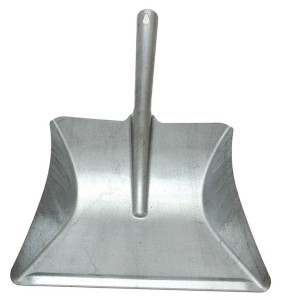 ŁOPATKA ŚMIETNICZKA SZUFELKA METALOWA 21x23 LUX