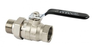 ZAWÓR KULOWY Z PÓŁŚRUBUNKIEM 1 PEŁNOPRZELOTOWY
