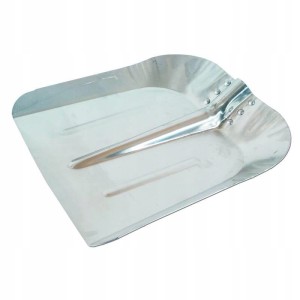 ŁOPATA ALUMINIOWA PIASKOWA 34 x 35 cm BEZ TRZONKA