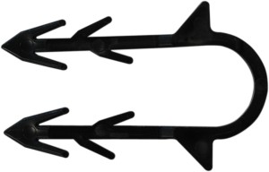 KLIPS DŁUGI 6cm DO PODŁOGÓWKI RURY PEX 100szt