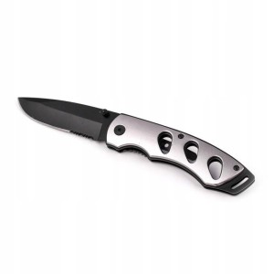 NÓŻ MONTERSKI SKŁADANY METALOWY 19 cm 1 OSTRZE