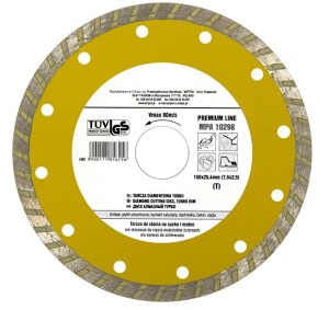 TARCZA DIAMENTOWA 125 x 22,2 TURBO KAMIENIA BETONU