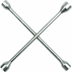 KLUCZ DO KÓŁ SAMOCHODU KRZYŻAK 17, 19, 21, 22 mm