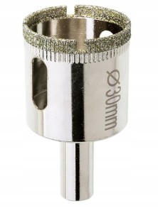 OTWORNICA DIAMENTOWA 30 mm KORONKA DO GRESU PŁYTEK