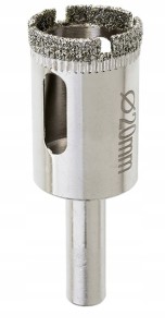 OTWORNICA DIAMENTOWA 20 mm KORONKA DO GRESU PŁYTEK