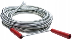 SPIRALA KANALIZACYJNA 11mm x 15m OCYNKOWANA ŻMIJKA