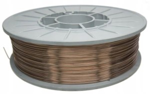 DRUT SPAWALNICZY STALOWY 0.8 mm 15kg MIEDZIOWANY