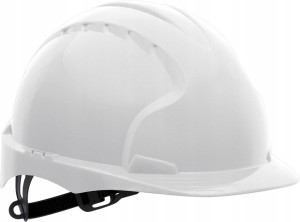 HEŁM OCHRONNY EVO3 KASK BUDOWLANY HDPE BIAŁY
