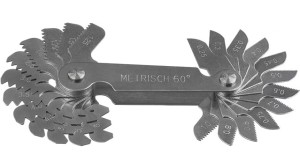 GWINTOMIERZ MIERNIK GWINTU WZORNIK 0.40-7mm 20szt