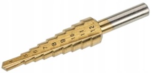 WIERTŁO STOPNIOWE CHOINKA CHOINKOWE 4 -12 mm HSS